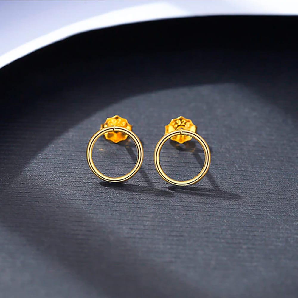 aros redondo dorado 1
