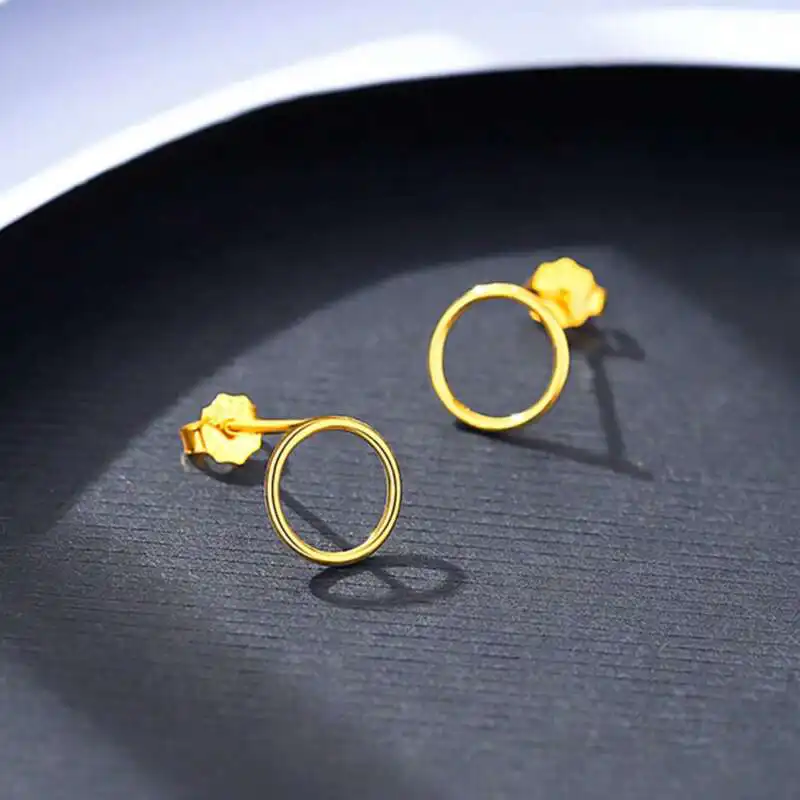 aros redondo dorado 2