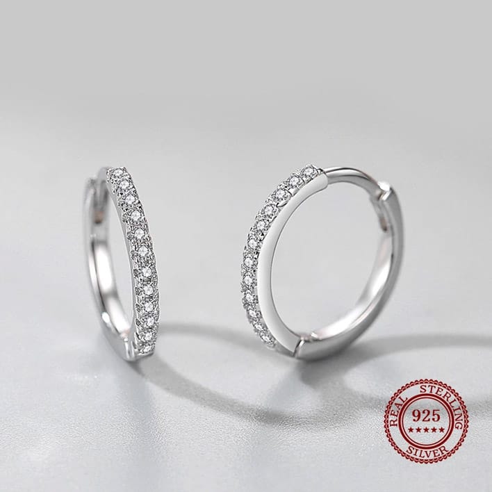 aros plata sterlina 925 circonita 1
