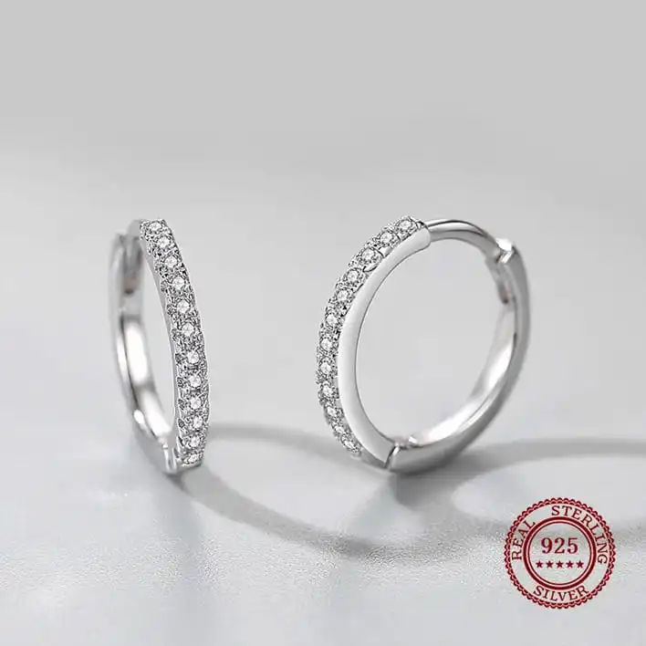 aros plata sterlina 925 circonita 1