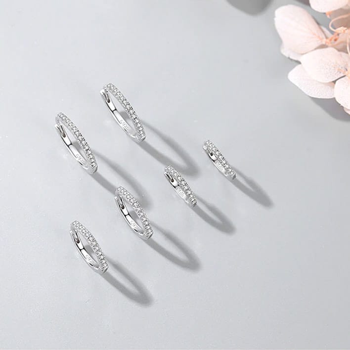 aros plata sterlina 925 circonita 3